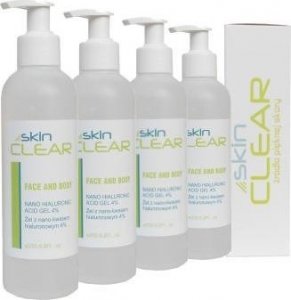 SkinClear PROFESJONALNY KWAS HIALURONOWY 4% 200ml WYPEŁNIACZ 2