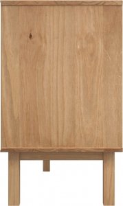 vidaXL Komoda, 114x43x73,5 cm, lite drewno sosnowe 5