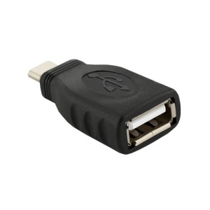 Adapter USB Qoltec USB-C - USB Czarny  (50396) 2