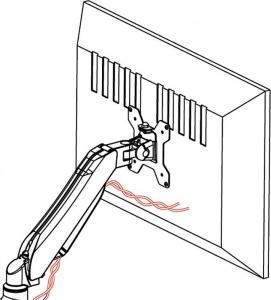 Art Uchwyt ścienny na monitor 13" - 27" L-12GW (RAMART L-12GW) 7