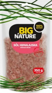 Big Nature Sól himalajska różowa gruba 350g Big Nature 1