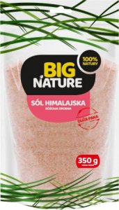 Big Nature Sól himalajska różowa drobna 350g Big Nature 1