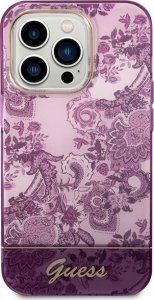 Guess Etui Guess GUHCP14XHGPLHF Apple iPhone 14 Pro Max fuksja/fuschia hardcase Porcelain Collection 3