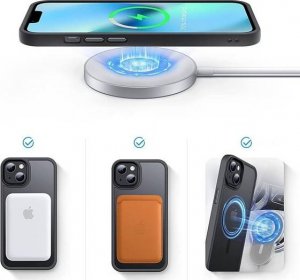 Tech-Protect Etui Tech-protect Magmat MagSafe Apple iPhone 14 Pro Deep Purple/clear 3