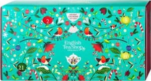 Kalendarz adwentowy English Tea Shop Herbatki Bio 25 Piramidek w 13 różnych smakach 3