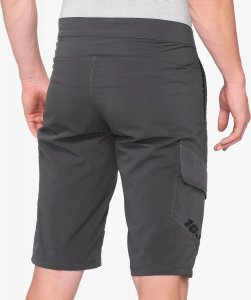 100% Szorty męskie 100% RIDECAMP Shorts Charcoal roz.34 (48 EUR) 2