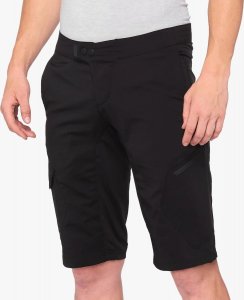 100% Szorty męskie 100% RIDECAMP Shorts Black roz.28 (42 EUR) 1