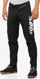 100% Spodnie męskie 100% R-CORE Pants black roz. 28 (EUR 42) (NEW 2022) 1