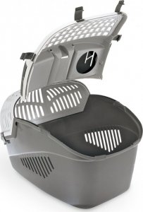 Barry King Transporter dla psów i kotów TRAVEL, brąz/beż, 57,5x39,5x40,5cm 3