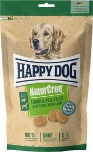 Happy Dog NaturCroq Lamm-Reis-Taler, talarki, przysmak dla średnich i dużych psów, jagnięcina - ryż, 700g 1