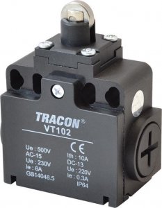 Tracon Electric Łącznik krańcowy z rolką VT102 1