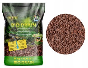 Exo Terra Bio* Drain, podłoże drenażowe, do terrarium, 2 kg 5