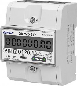 Orno Licznik energii elektrycznej 3-fazowy wielotaryfowy Orno OR-WE-517 MID 1