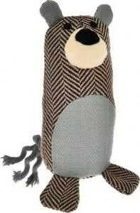 Barry King Zabawka dla psa, niedźwiedź, z wytrzymałej tkaniny, z dźwiękiem, 20x7,5cm 1