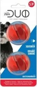 Zeus ZS Duo Ball, 5cm, z dźwiękiem/piszczące, 2szt/op. 1