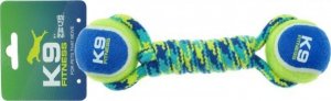 Zeus Hantel sznurowy z dwoma piłkami Zeus K9 Fitness, 23 cm 2