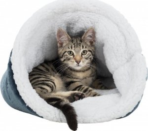 Trixie Legowisko Paul, o 40 × 60 cm, niebiesko/białe 2