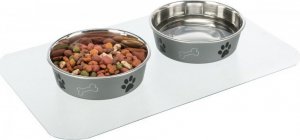 Trixie Podkładka pod miski, przezroczysta, winylowa, 48 × 30 cm 2