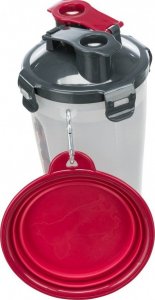 Trixie Pojemnik na karmę i wodę, plastik, o11 × 23 cm, 2 x 0,35 l 3