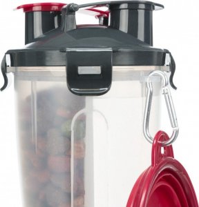 Trixie Pojemnik na karmę i wodę, plastik, o11 × 23 cm, 2 x 0,35 l 5