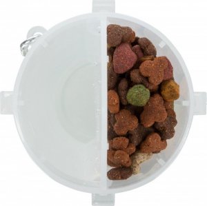 Trixie Pojemnik na karmę i wodę, plastik, o11 × 23 cm, 2 x 0,35 l 10