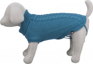 Trixie Kenton, pulower, dla psa, niebieski, S: 33 cm 1