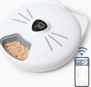 Catit Pixi Smart 6-Meal Feeder, karmidło automatyczne, dla kota, 32 × 34,5 × 9,2 cm 1