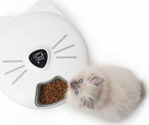 Catit Pixi Smart 6-Meal Feeder, karmidło automatyczne, dla kota, 32 × 34,5 × 9,2 cm 4