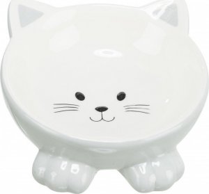 Trixie Miska ceramiczna, dla kota, w kształcie kota, różne kolory, 150ml, 14 cm, wysoka (TX-24807) 2