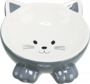 Trixie Miska ceramiczna, dla kota, w kształcie kota, różne kolory, 150ml, 14 cm, wysoka (TX-24807) 4