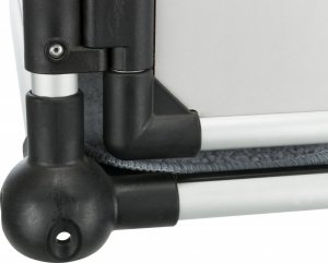 Trixie Transporter, aluminium, L–XL: 94 × 75 × 88 cm, srebrny/jasnoszary 3