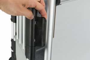 Trixie Transporter, aluminium, L–XL: 94 × 75 × 88 cm, srebrny/jasnoszary 9