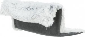 Trixie Legowisko na kaloryfer, dla kota, biało/czarne, plusz długowłosy, 45 × 26 × 31 cm 3