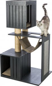 Trixie Be NORDIC Freia, drapak stojący, dla kota, antracyt/piaskowy, 123 cm 1