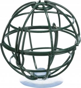 Trixie Uchwyt na szybę do kul tłuszczowych, ciemnozielony, metal, 7 cm 5