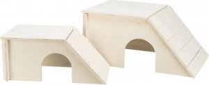 Trixie Domek Bent, dla królików, drewno, 40 × 18 × 23 cm 1
