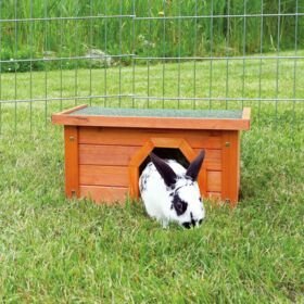 Trixie Natura, domek, dla gryzoni/królików, szaro/zielony, 50 x 30 x 27 cm 2