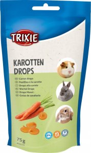 Trixie Dropsy dla gryzoni o smaku marchewki, 75g 1