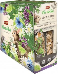 Vitapol Vita Herbal Smakers drzewny dla gryzoni i królika 90 g , 5 szt. display 1