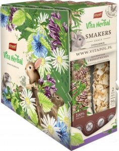 Vitapol Vita Herbal Smakers Topinambur z pasternakiem dla szynszyli i koszatniczki, 90g, 5 szt. display 1