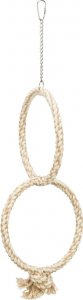 Trixie Pierścienie ze sznurka, dla ptaków, bawełna, śr. 16 cm 1