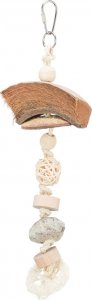 Trixie Zabawka naturalna, dla ptaków, kokos/rattan/skała wulkaniczna, 35 cm 1