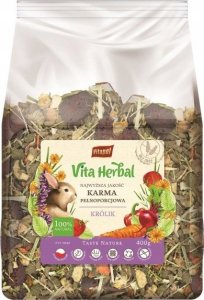 Vitapol Vita Herbal karma pełnoporcjowa dla królika 400g 4szt/disp 1