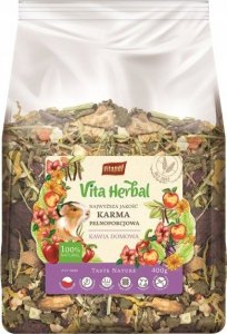Vitapol Vita Herbal karma pełnoporcjowa dla kawii domowej 400g 4szt/disp 1