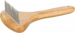 Trixie Grzebień odkłaczający, do długiej sierści, bambus/metal, 10x17 cm 1