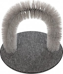 Trixie Szczotka dla kotów Fur Care Arch, 36 x 33cm, szara 7
