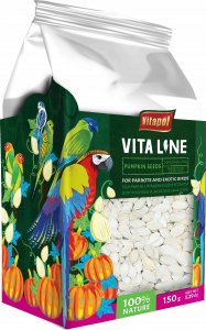 Vitapol Vitaline Nasiona dyni dla papug i ptaków egzotycznych 150g, 4szt/disp 1