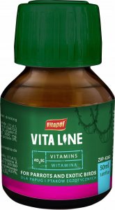 Vitapol Vitaline AD3EC dla ptaków egzotycznych 50ml 1