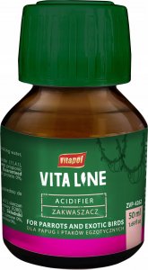 Vitapol Vitaline zakwaszacz dla ptaków egzotycznych 50ml 1