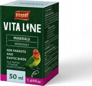Vitapol Vitaline Minerały dla ptaków egzotycznych 50ml 2